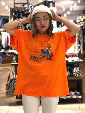 「MANASTASH（マナスタッシュ）のアイテム（レッグウェア）」を使った、リナリナ～さん（レディース・158cm）の秋コーディネート