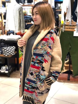 「BEAVER（ビーバー）のアイテム（アクセサリー）」を使った、リナリナ～さん（レディース・158cm）の秋コーディネート