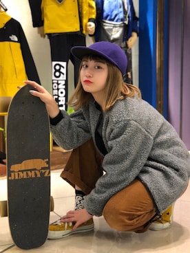 「Happy Socks（ハッピーソックス）のアイテム」を使った、リナリナ～さん（レディース・158cm）の秋コーディネート