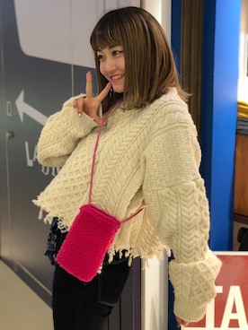 「D.M.G.（ドミンゴ）のアイテム」を使った、リナリナ～さん（レディース・158cm）の秋コーディネート