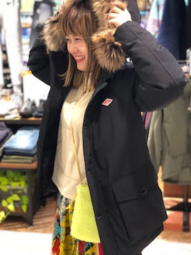 「BOHEMIANS（ボヘミアンズ）のアイテム（スカート）」を使った、リナリナ～さん（レディース・158cm）の秋コーディネート