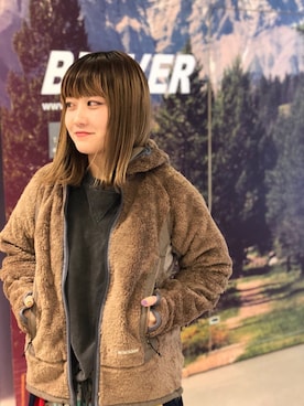 「BOHEMIANS（ボヘミアンズ）のアイテム（スカート）」を使った、リナリナ～さん（レディース・158cm）の秋コーディネート