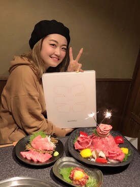 「MANASTASH」｜「アイテム（ハンチング/ベレー帽）」を使った、リナリナ～さん（レディース・158cm）の冬コーディネート
