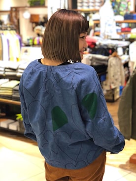 「D.M.G.（ドミンゴ）のアイテム（パンツ）」を使った、リナリナ～さん（レディース・158cm）の冬コーディネート