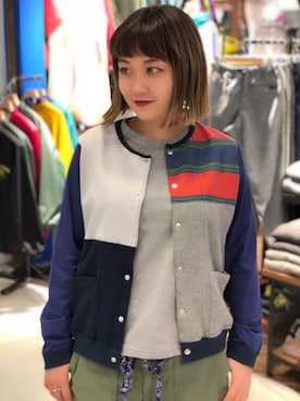 「URVIN（アービン）のアイテム」を使った、リナリナ～さん（レディース・158cm）の冬コーディネート