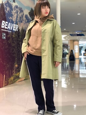 リナリナ～さん（レディース・158cm）の冬コーディネート