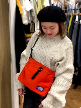 「Urvin」｜「アイテム（帽子）」を使った、リナリナ～さん（レディース・158cm）の冬コーディネート