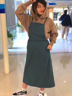 リナリナ~さん(レディース・158cm)の冬コーディネート