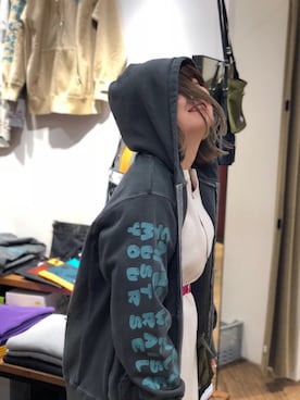 「MANASTASH（マナスタッシュ）のアイテム（バッグ）」を使った、リナリナ～さん（レディース・158cm）の春コーディネート