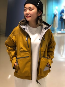 「D.M.G.（ドミンゴ）のアイテム」を使った、リナリナ～さん（レディース・158cm）の春コーディネート