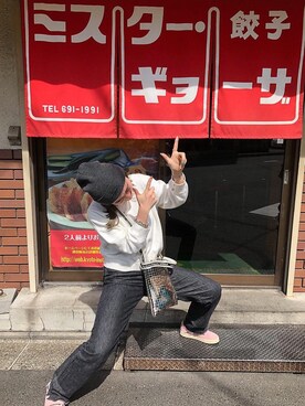 「BEAVER（ビーバー）のアイテム（アクセサリー）」を使った、リナリナ～さん（レディース・158cm）の春コーディネート