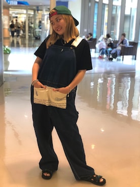 「TOPO DESIGNS（トポデザインズ）のアイテム」を使った、リナリナ～さん（レディース・157cm）の夏コーディネート