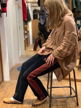 「BEAVER（ビーバー）のアイテム（リング）」を使った、リナリナ～さん（レディース・158cm）の秋コーディネート