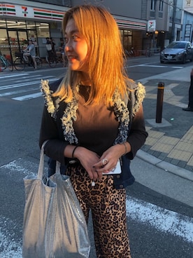 「DANA FANEUIL（ダナファヌル）のアイテム」を使った、リナリナ～さん（レディース・158cm）の秋コーディネート