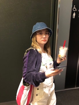 「BEAVER（ビーバー）のアイテム（リング）」を使った、リナリナ～さん（レディース・158cm）の秋コーディネート