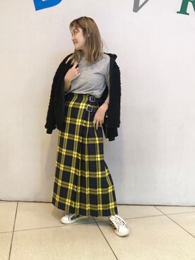 「BEAVER（ビーバー）のアイテム（ジャケット/アウター）」を使った、リナリナ～さん（レディース・158cm）の秋コーディネート