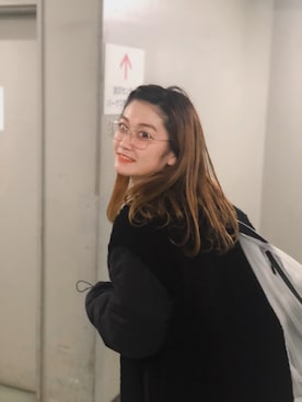 リナリナ~さん(レディース・158cm)の冬コーディネート