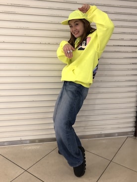「AlexanderLeeChang（アレキサンダーリーチャン）のアイテム（トップス）」を使った、リナリナ～さん（レディース・158cm）の冬コーディネート