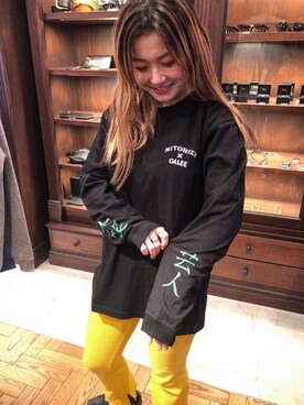 「BEAVER（ビーバー）のアイテム（アクセサリー）」を使った、リナリナ～さん（レディース・158cm）の冬コーディネート