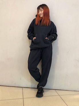 「CAL O LINE（キャルオーライン）のアイテム」を使った、リナリナ～さん（レディース・158cm）の冬コーディネート