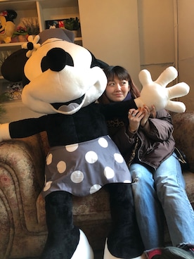 「BOHEMIANS（ボヘミアンズ）のアイテム」を使った、リナリナ～さん（レディース・158cm）の冬コーディネート