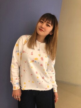 「URVIN（アービン）のアイテム」を使った、リナリナ～さん（レディース・158cm）の冬コーディネート