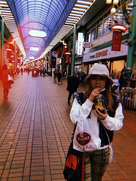 「BEAVER（ビーバー）のアイテム（リング）」を使った、リナリナ～さん（レディース・158cm）の春コーディネート