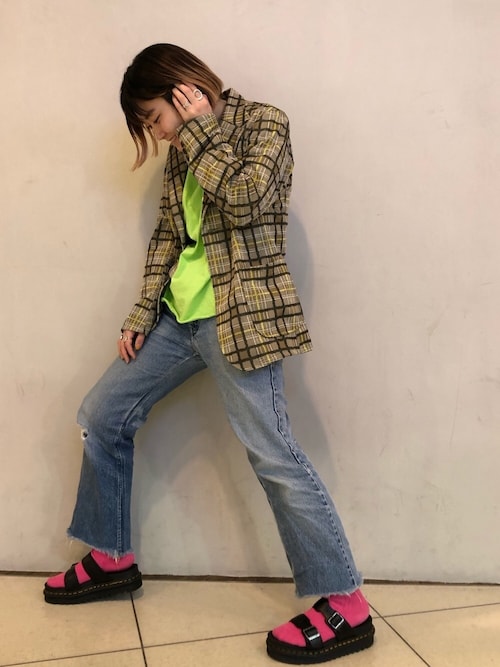 Beaverなんば店 リナリナ さんのサンダルを使ったコーディネート Zozotown