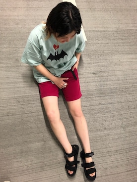 「BOHEMIANS（ボヘミアンズ）のアイテム」を使った、リナリナ～さん（レディース・158cm）の春コーディネート