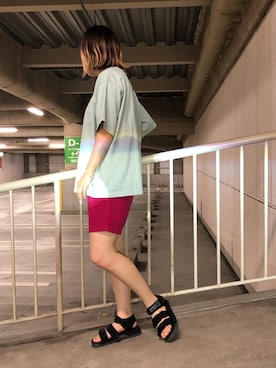 「BOHEMIANS（ボヘミアンズ）のアイテム」を使った、リナリナ～さん（レディース・158cm）の春コーディネート