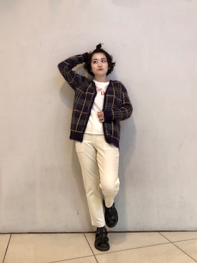 「D.M.G.（ドミンゴ）のアイテム」を使った、リナリナ～さん（レディース・158cm）の夏コーディネート