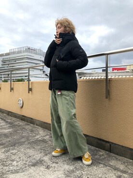 「DESCENTE ALLTERRAIN（デサント　オルテライン）のアイテム（ジャケット/アウター）」を使った、リナリナ～さん（レディース・158cm）の秋コーディネート