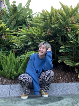 「BEAVER（ビーバー）のアイテム（リング）」を使った、リナリナ～さん（レディース・158cm）の秋コーディネート