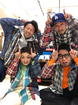 「LIXTICK（リックスティック）のアイテム」を使った、リナリナ～さん（レディース・158cm）の冬コーディネート