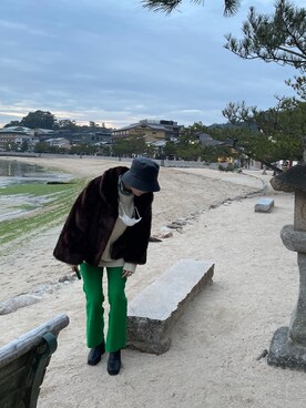 リナリナ～さん（レディース・158cm）の冬コーディネート