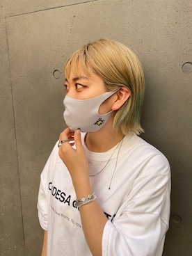 「niche.（ニッチ）のアイテム」を使った、リナリナ～さん（レディース・158cm）の春コーディネート