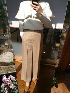 「TATRAS CONCEPT STORE（タトラスコンセプトストア）のアイテム（シューズ）」を使った、yukifuriさん（レディース・159cm）の春コーディネート