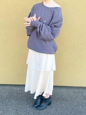 momoさん(レディース・159cm)の冬コーディネート