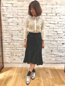 RINAさん（レディース・158cm）の冬コーディネート