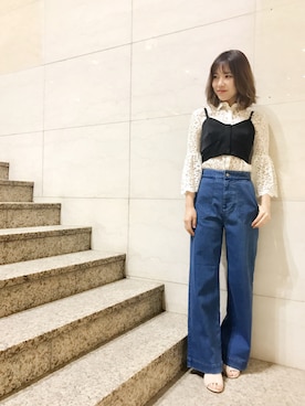 RINAさん（レディース・158cm）の春コーディネート