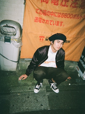 「Ollie（オーリー）のアイテム」を使った、Olliemagazineさん（メンズ・175cm）の冬コーディネート