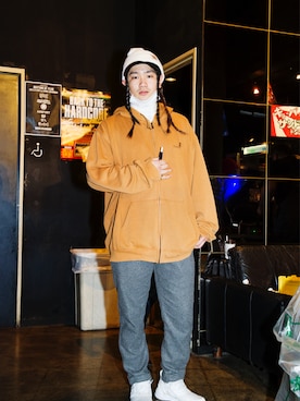 「Ollie（オーリー）のアイテム」を使った、Olliemagazineさん（メンズ・175cm）の冬コーディネート