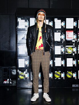 「Ollie（オーリー）のアイテム」を使った、Olliemagazineさん（メンズ・175cm）の冬コーディネート