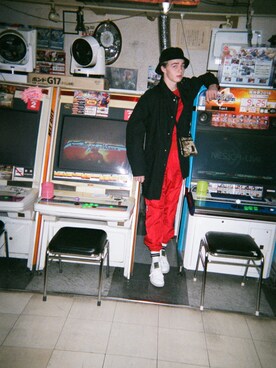 「Ollie（オーリー）のアイテム」を使った、Olliemagazineさん（メンズ・175cm）の冬コーディネート