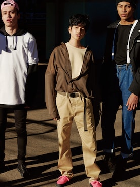 「Ollie（オーリー）のアイテム」を使った、Olliemagazineさん（メンズ・175cm）の冬コーディネート