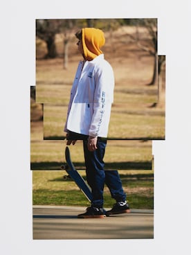 「Ollie（オーリー）のアイテム」を使った、Olliemagazineさん（メンズ・175cm）の春コーディネート