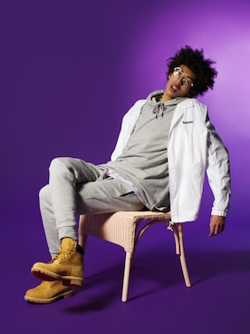「Ollie（オーリー）のアイテム」を使った、Olliemagazineさん（メンズ・175cm）の春コーディネート