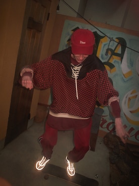 「Ollie（オーリー）のアイテム」を使った、Olliemagazineさん（メンズ・175cm）の春コーディネート