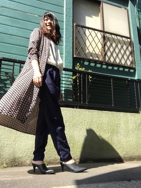「アイテム（シャツワンピース）」を使った、masamilkさん（レディース・164cm・20代）の春コーディネート