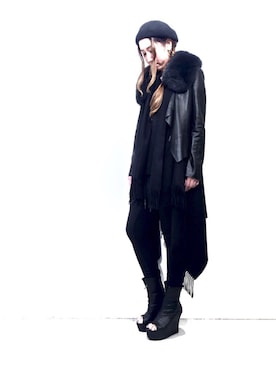 「Rawtus（ロータス）のアイテム（トップス）」を使った、kazuyoさん（レディース・165cm）の夏コーディネート